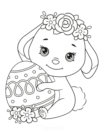 Top 10 Smart Rabbit Pet Coloring Pages | Free printable coloring