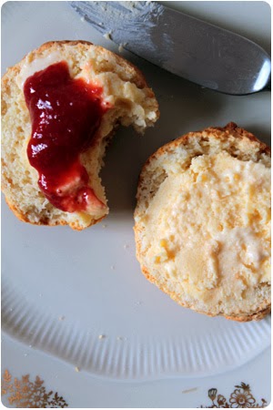 Devon Cream Tea - Scones mit Clotted Cream