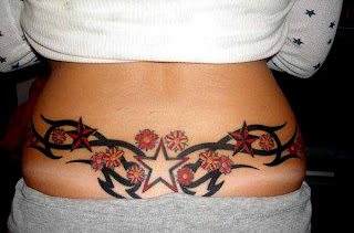 Star Tattoos Especially Star Lower Back Tattoo Designs With Image Female Tattoos With Lower Back Star Tattoo Picture 2