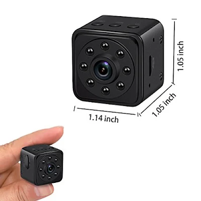 Soospy Hidden Cam - Mini Security Spy Video Camera with Motion Detection
