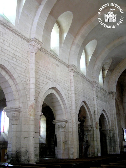 TIL-CHATEL (21) - Eglise romane Saint-Florent (Intérieur)