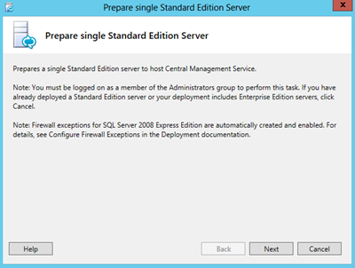 Prepare-first-standard-edition-server