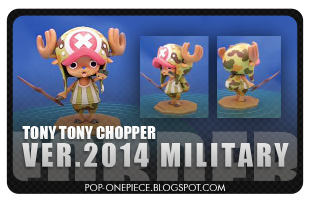 Chopper joins the Military services for the second anniversary of the Mugiwara Store!