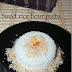 Sweet rice flour puttu