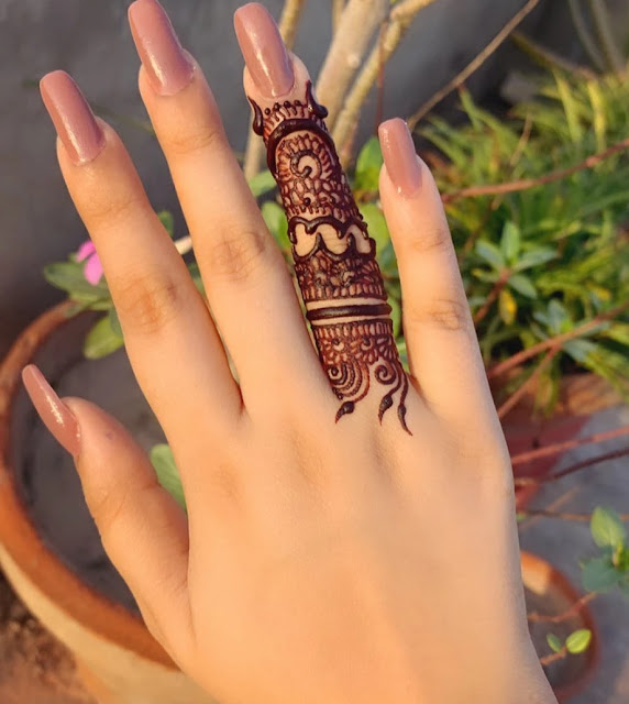 Ring Finger Mehndi Design Ring Finger Mehndi Design