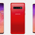 ‘Samsung Galaxy S10 en S10+ in rood’