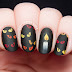 Are You Afraid of the Dark? - Spooky Eyes Nail Art