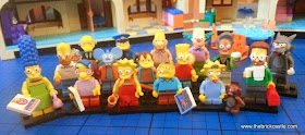 LEGO Simpsons complete collection all minifigures from blind bags