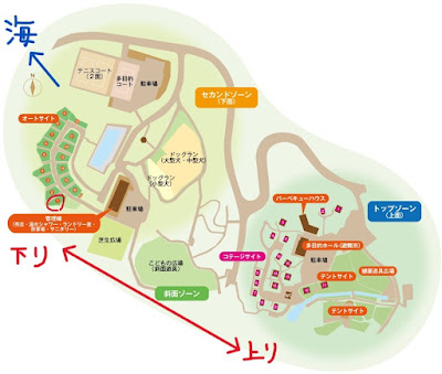 ガラガラ山キャンプ場 MAP