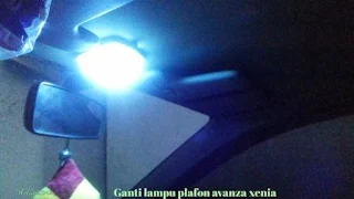 CAra ganti lampu kabin dengan LED