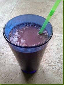blueberry banana shake finished 1-2015