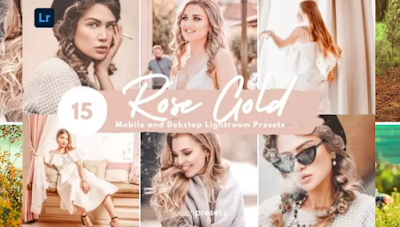 Lightroom Presets Rose Gold Desktop & Mobile