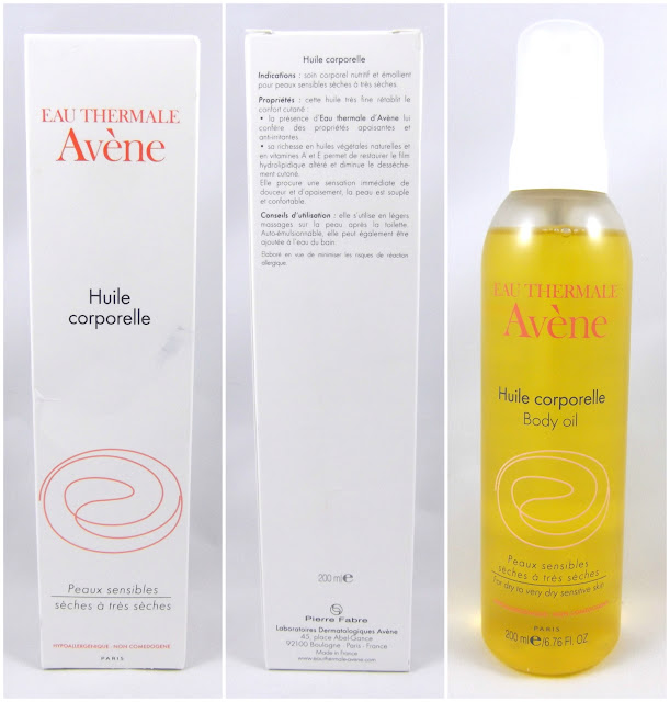 AVENE Huile Corporelle Body Oil Peaux Sensibles