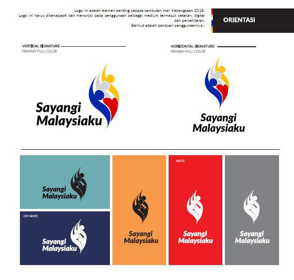 Sayangi Malaysiaku : Panduan Penggunaan Logo & Aplikasi 