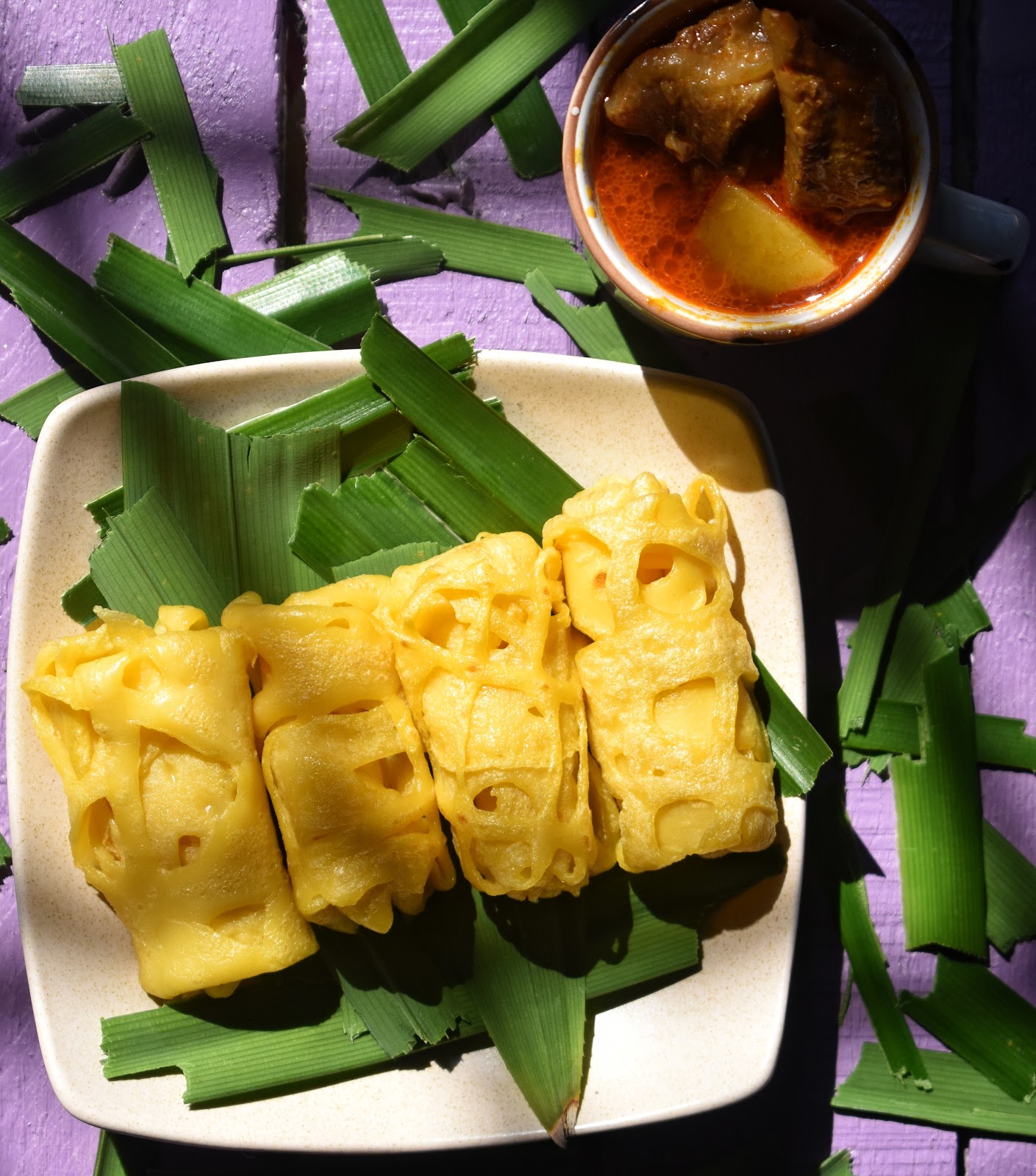 RESEPI ROTI JALA YANG SANGAT SENANG ~ BLEND JE ~ Buns Lover