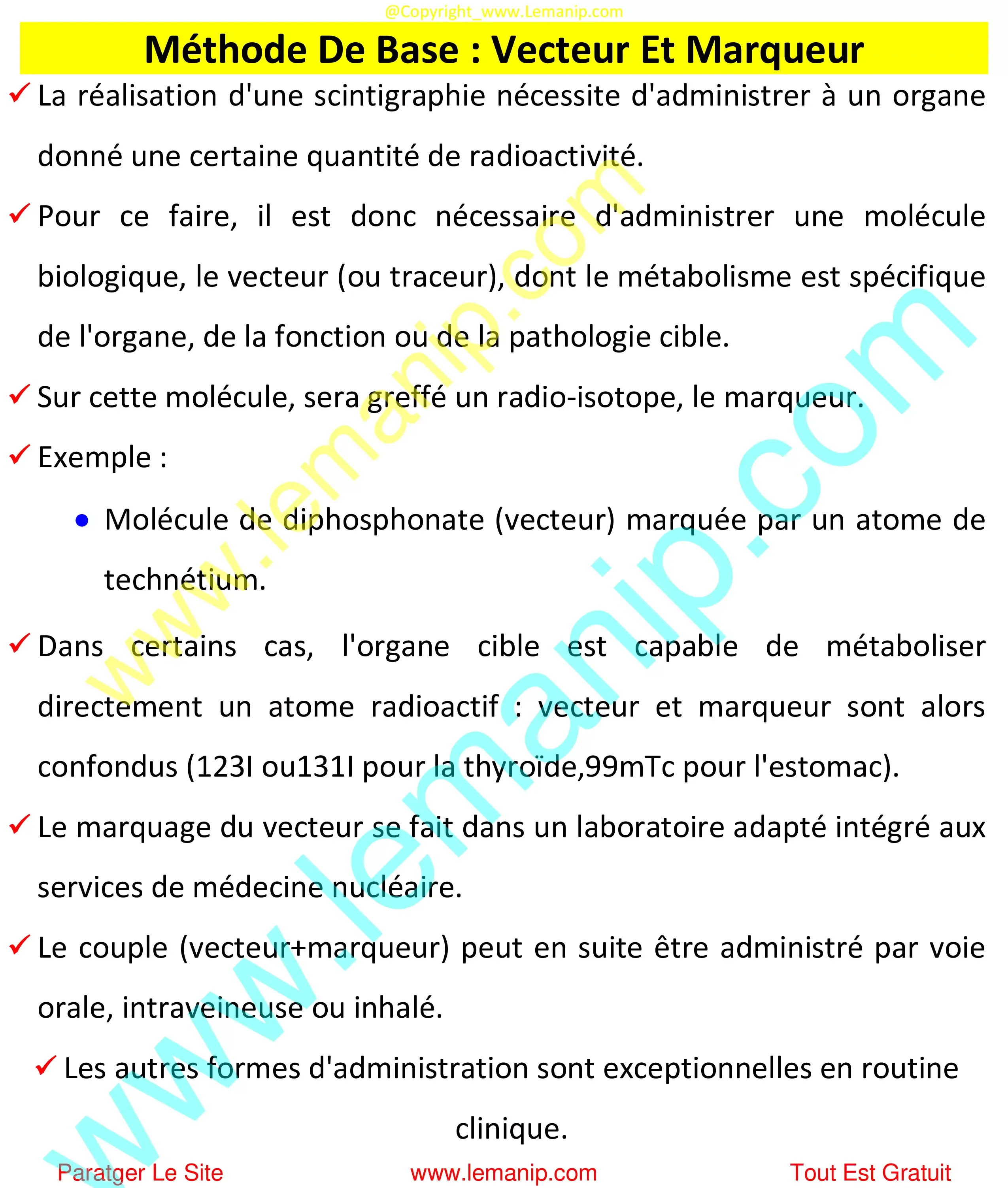 Méthode De Base : Vecteur Et Marqueur