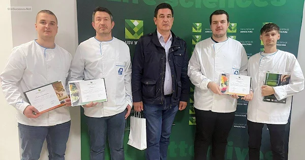 Studenți suceveni premiați la un concurs de gastronomie din Iași