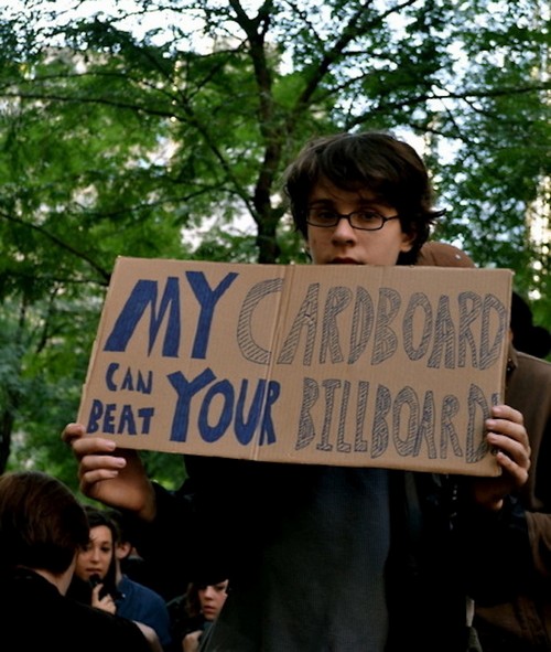 best occupy wall street signs