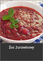  Sos żurawinowy