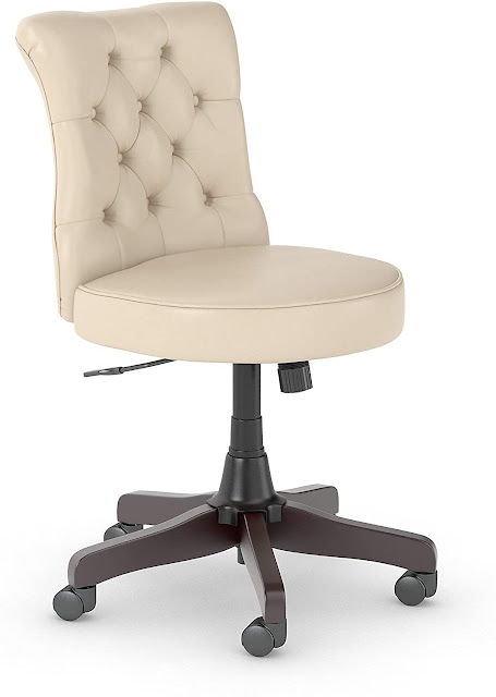 Mid Back Tufted Office Chair Design