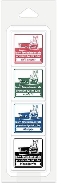 Lawn Fawn Ink Cube Pack, Christmas Tree Lot