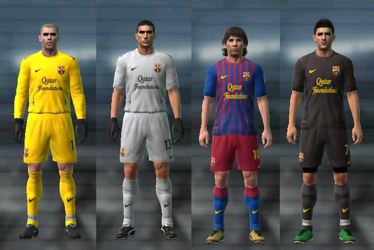 FC Barcelona Kits 2011 2012 by davidceva30