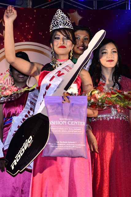 miss ecollege 2015 winner Nikita Bajracharya 