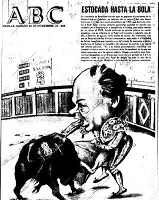 ABC, 22 noviembre de 1986: "La Audiencia de Barcelona decidió ayer no procesar al presidente de la Generalidad de Cataluña en relación con el sumario del caso Banca Catalana"