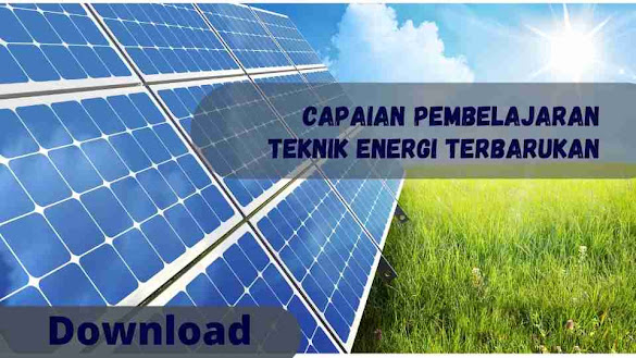 Dasar-dasar Teknik Energi Terbarukan adalah mata pelajaran yang berisi kompetensi-kompetensi yang mendasari penguasaan program keahlian Teknik Energi Terbarukan.   Mata pelajaran Dasar-Dasar Teknik Energi Terbarukan berfungsi untuk memberikan bekal kemampuan dasar dalam program keahlian Teknik Energi Terbarukan.   Muatan kompetensinya meliputi teknik energi hidro dan angin, teknik energi surya, bahan bakar nabati, serta pembangkit energi biomassa.  Mata pelajaran Dasar-Dasar Teknik Energi Terbarukan merupakan pondasi bagi peserta didik dalam memahami tugas-tugas menjadi pekerja pada bidang energi terbarukan.