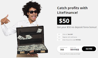 Bonus Forex Tanpa Deposit LiteFinance $50