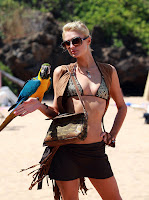 Paris Hilton With Her Animal Twin