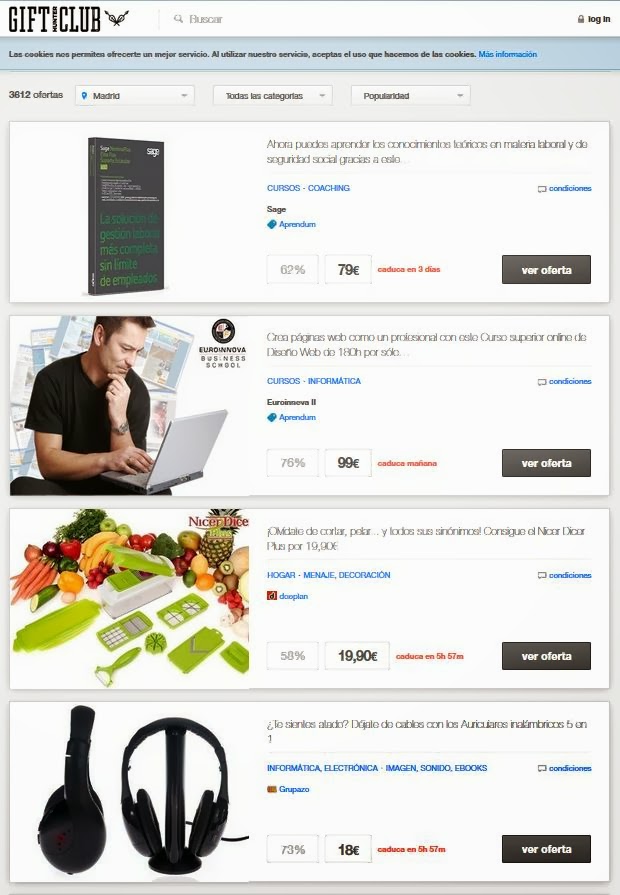 CazaOfertas Gift Hunter Club