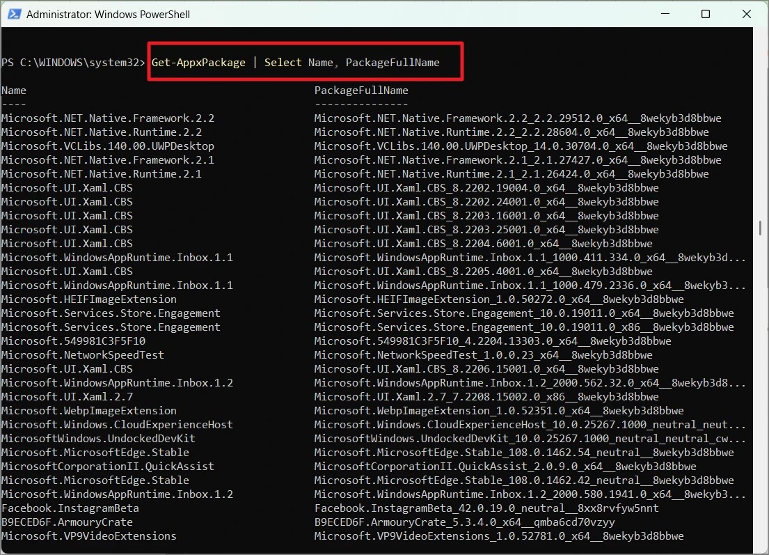 allthings.how how to remove windows 11 system apps using powershell image 8