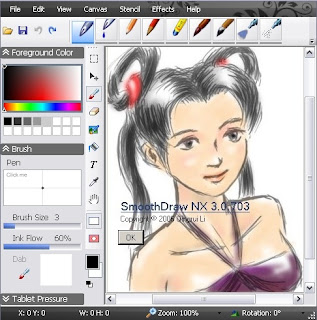 painting and digital free-hand drawing software