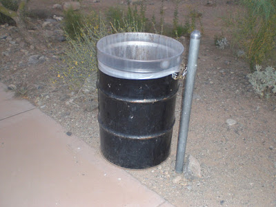 Javelina Proof Garbage Can 