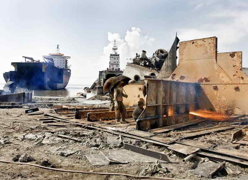 Shipbreaking yards in Bangladesh