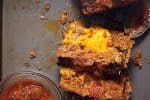 Keto Meatloaf Stuffed with Cheese