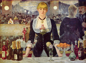  um bar no flie bergére - Manet  