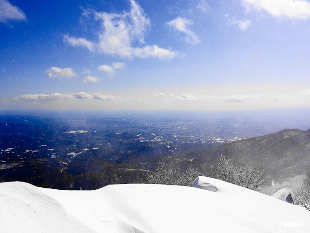 赤城山最高峰・黒檜山～駒ヶ岳の尾根道からの景色