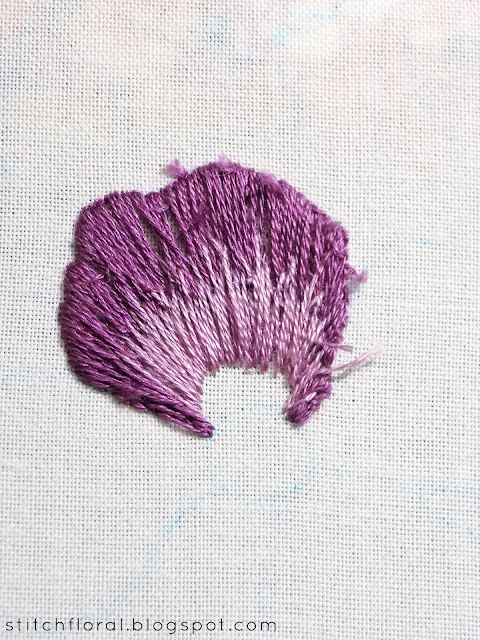 How to finish thread in hand embroidery