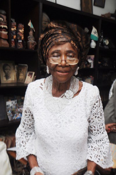 At The 95th birthday of Mama Funke Arthur-Worrey In Lagos