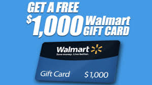 Win a $1000 Walmart Voucher!