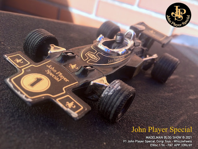 F1 John Player Special, Corgi Toys Whizzwheels - 1/36