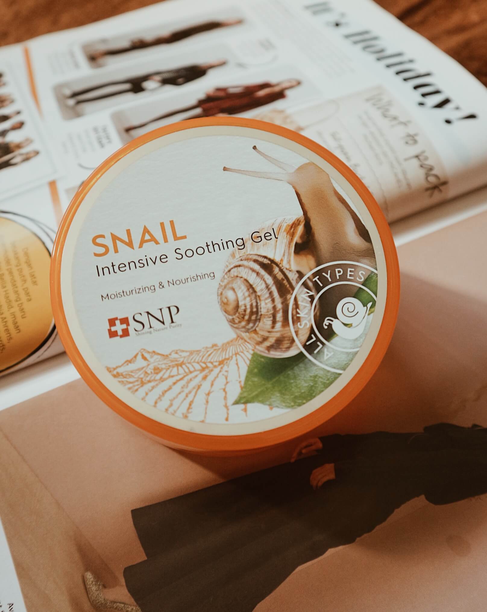 Review SNP Snail Intensive Soothing Gel