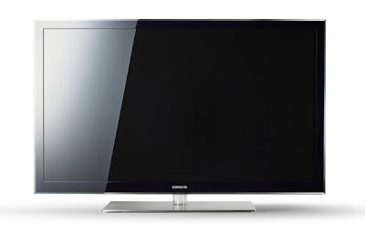 gigantic Samsung TV � it's