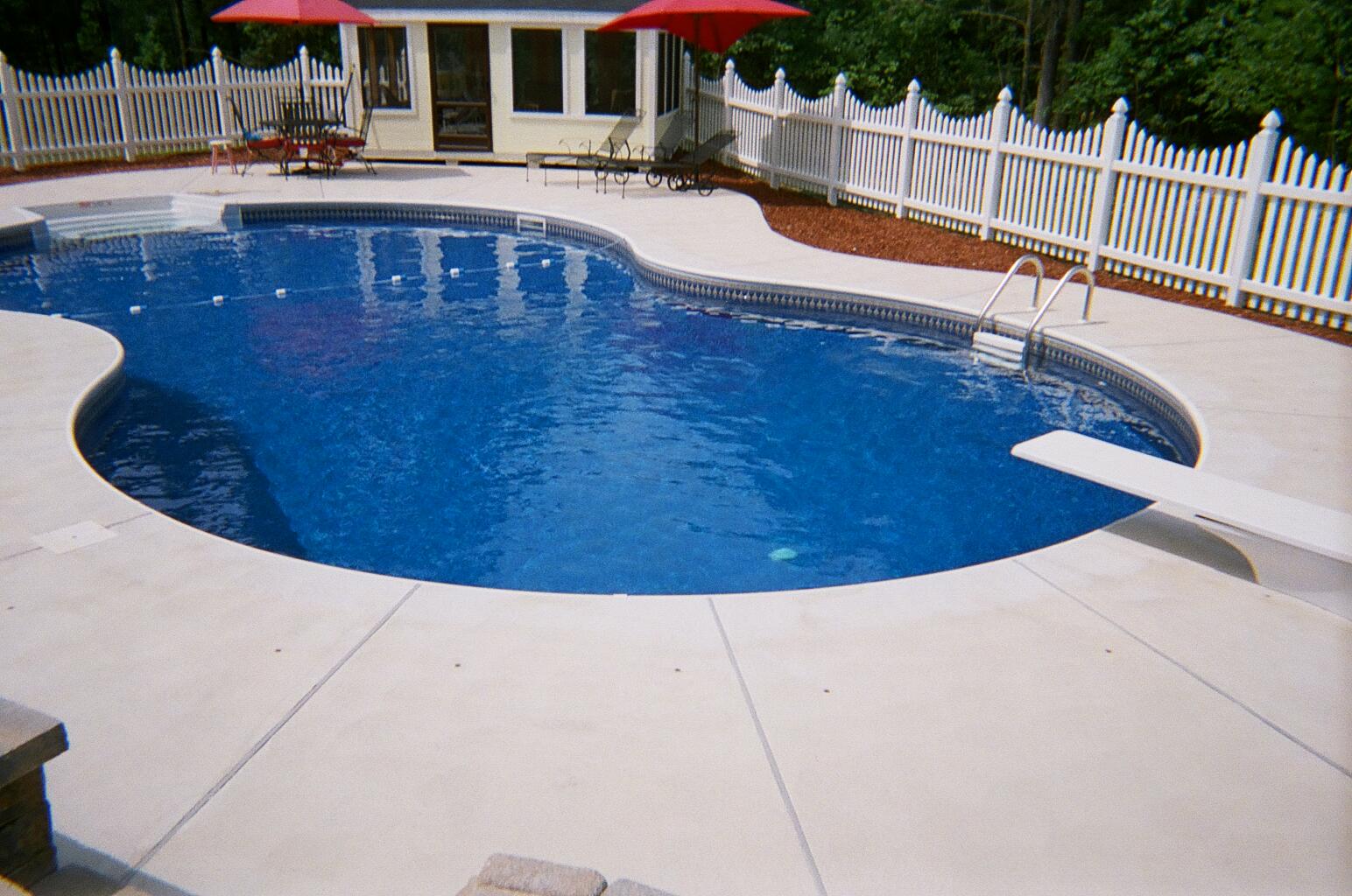 Cool Backyard Inground Swimming Pools