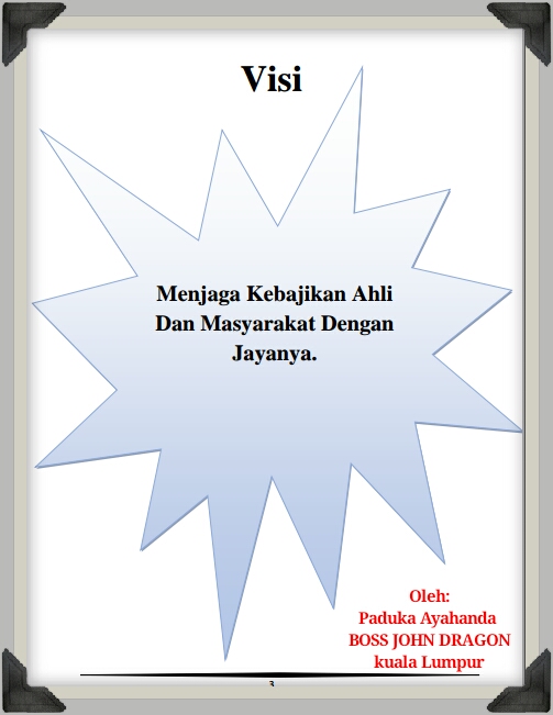 PERTUBUHAN MUALANG MALAYSIA: PROFILE PERTUBUHAN MUALANG 