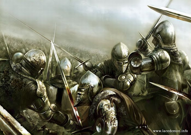 Resultado de imagem para batalha medieval