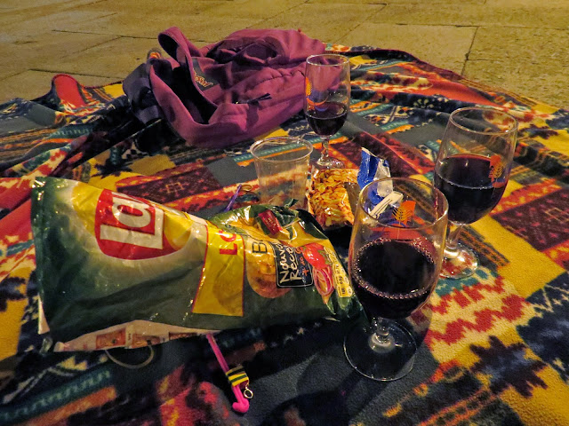 Wine picnic night