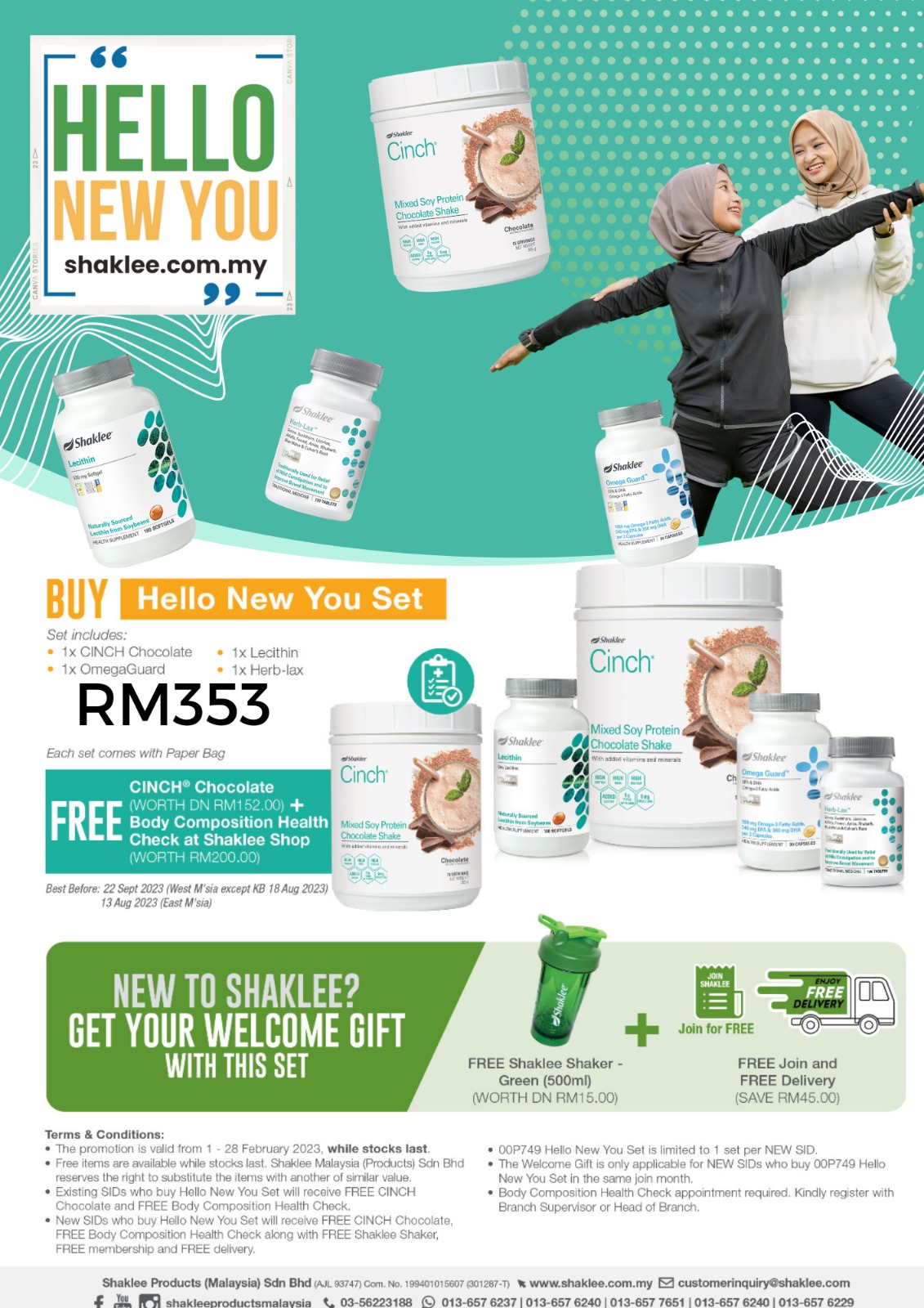 Promosi Shaklee Februari 2023